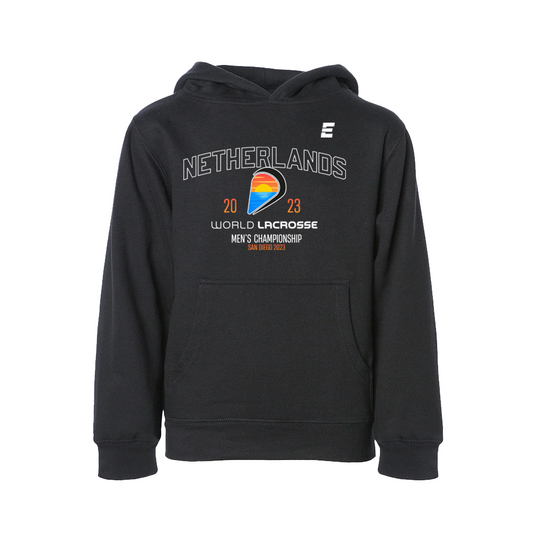 Netherlands Classic Youth Hoodie Black