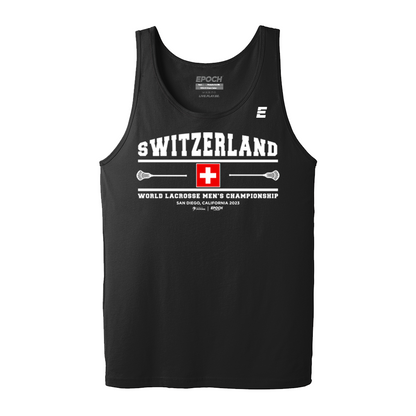 Switzerland Premium Mens Tank Black