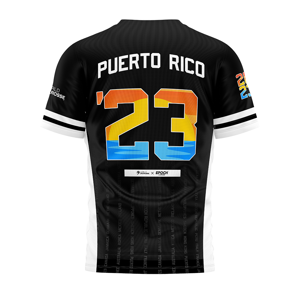 Puerto Rico Commemorative Jersey - Black