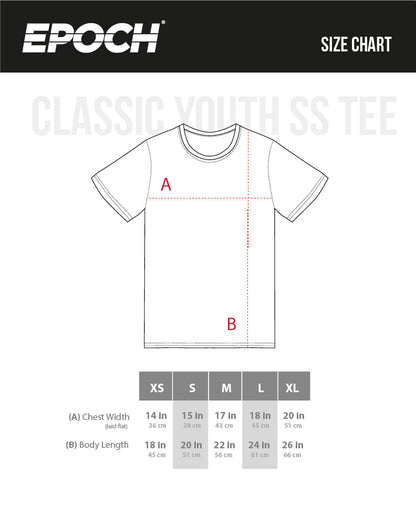 Israel Classic Youth Short Sleeve Tee White