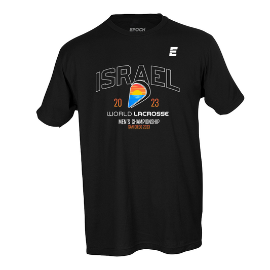 Israel Classic Unisex Short Sleeve Tee Black