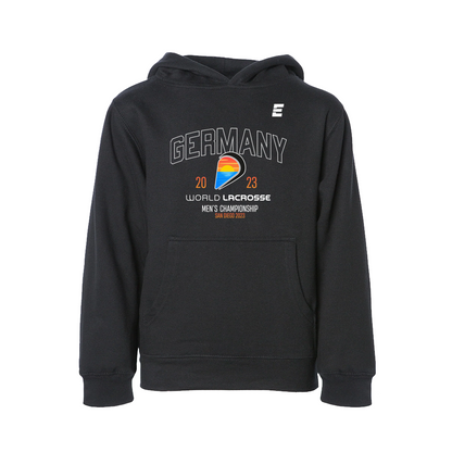 Germany Classic Youth Hoodie Black