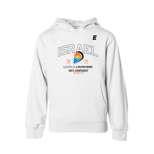 Israel Classic Youth Hoodie White