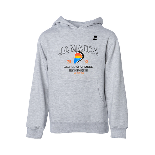 Jamaica Classic Youth Hoodie Athletic Grey