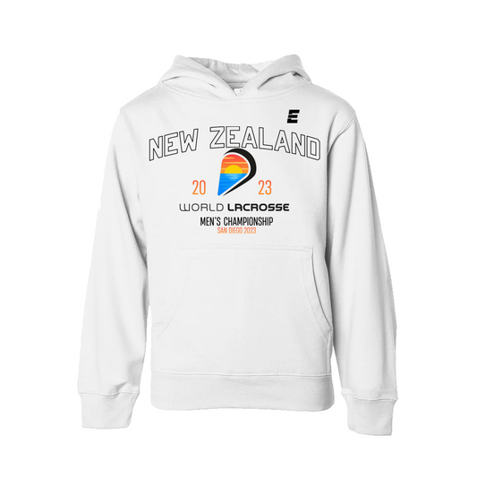 New Zealand Classic Youth Hoodie White