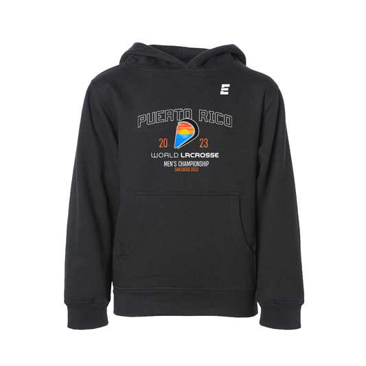Puerto Rico Classic Youth Hoodie Black