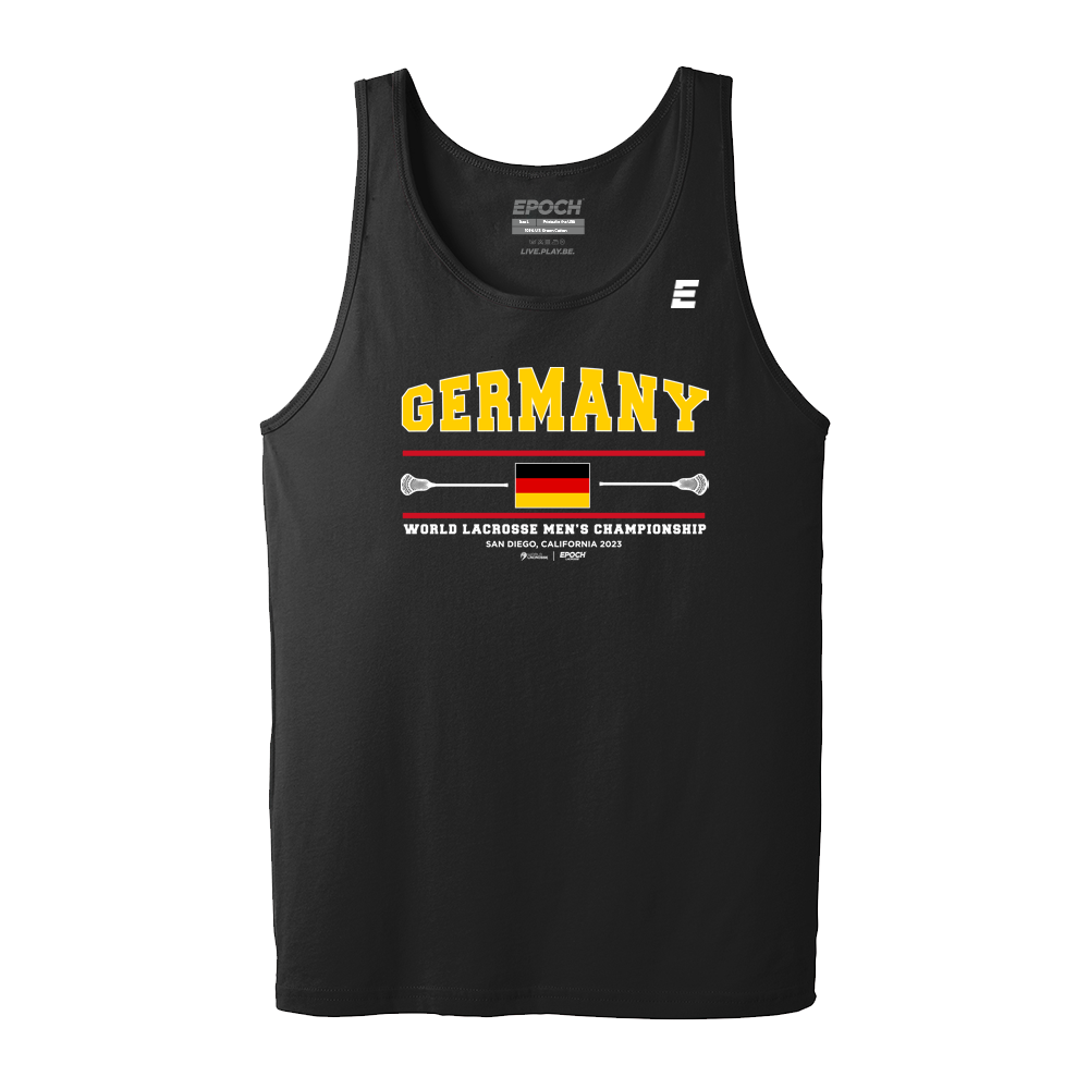 Germany Premium Mens Tank Black