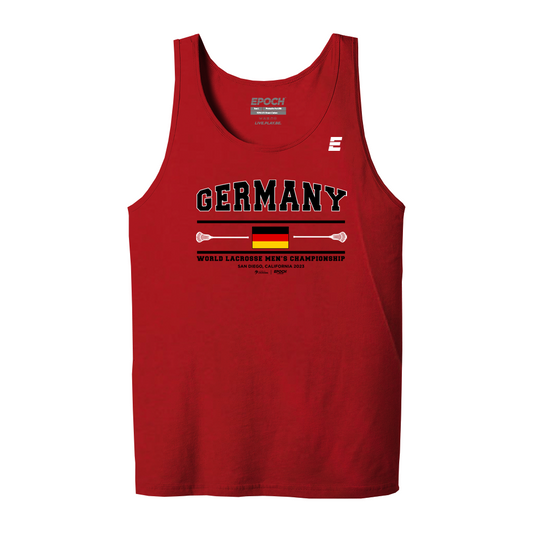 Germany Premium Mens Tank Red
