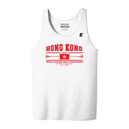 Hong Kong Premium Mens Tank White