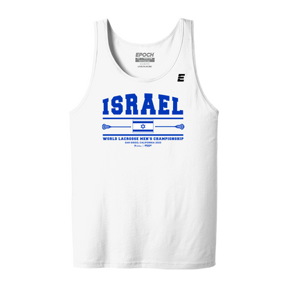 Israel Premium Mens Tank True White