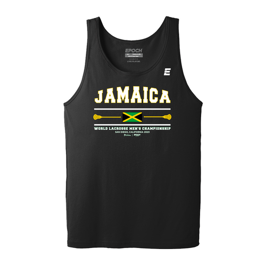 Jamaica Premium Mens Tank Black