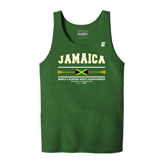 Jamaica Premium Mens Tank Green
