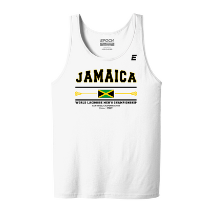 Jamaica Premium Mens Tank White