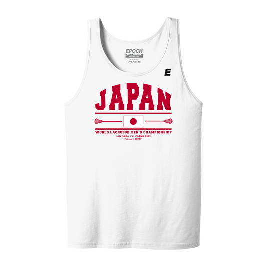 Japan Premium Mens Tank White