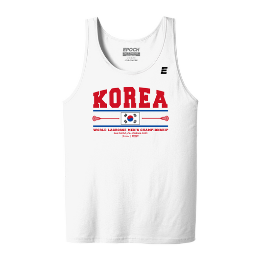 Korea Premium Mens Tank White