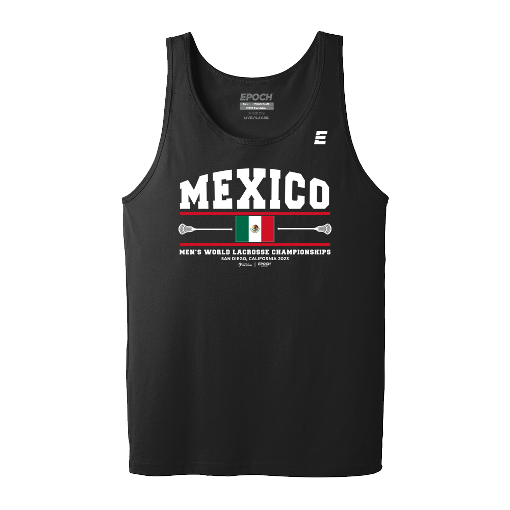 Mexico Premium Mens Tank Black