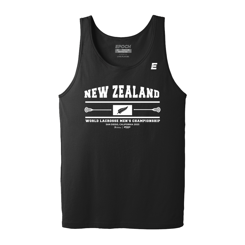 New Zealand Premium Mens Tank Black