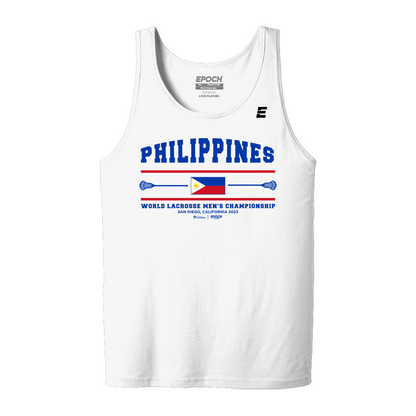 Philippines Premium Mens Tank White