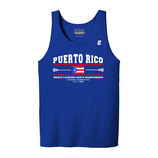 Puerto Rico Premium Mens Tank True Royal
