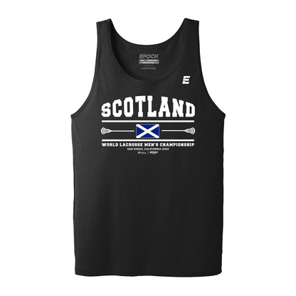 Scotland Premium Mens Tank Black