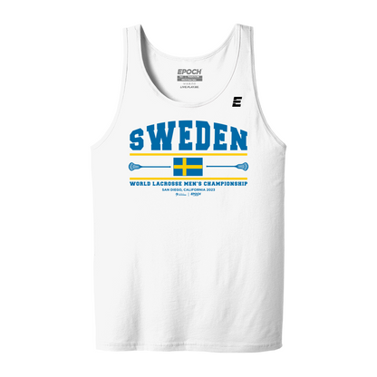 Sweden Premium Mens Tank White