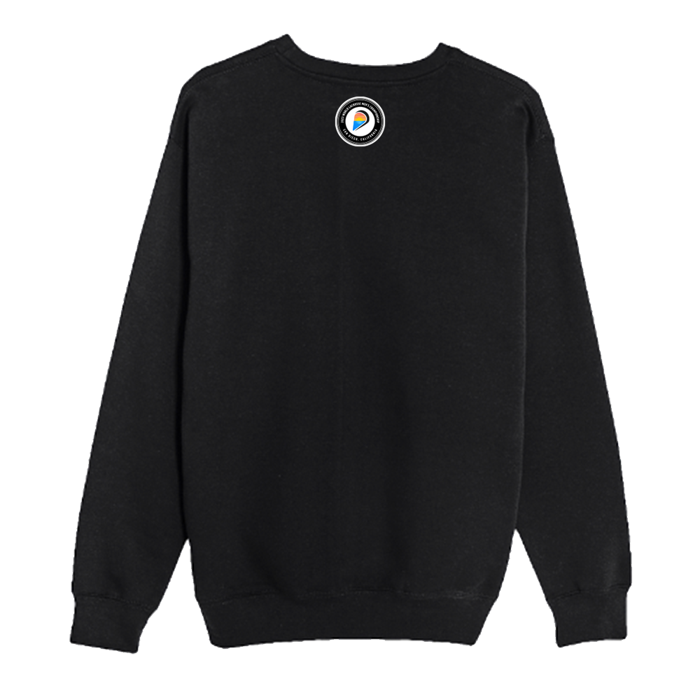 Denmark Premium Unisex Crewneck Sweatshirt Black