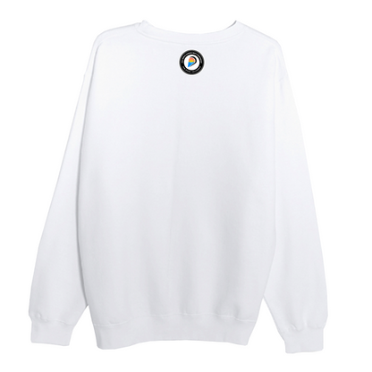 Wales Premium Unisex Crewneck Sweatshirt White