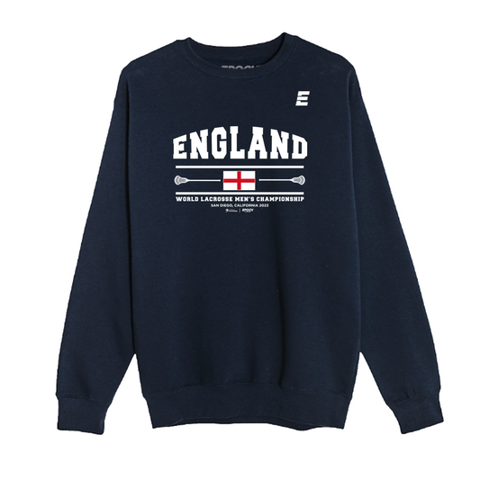 England Premium Unisex Crewneck Sweatshirt Navy