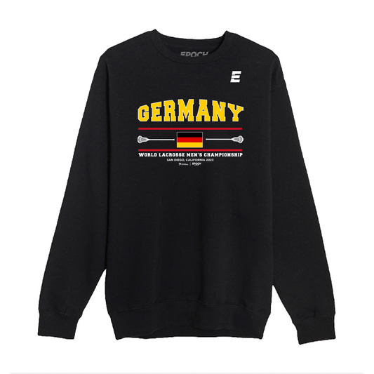 Germany Premium Unisex Crewneck Sweatshirt Black