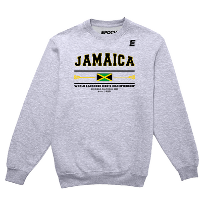 Jamaica Premium Unisex Crewneck Sweatshirt Athletic Grey
