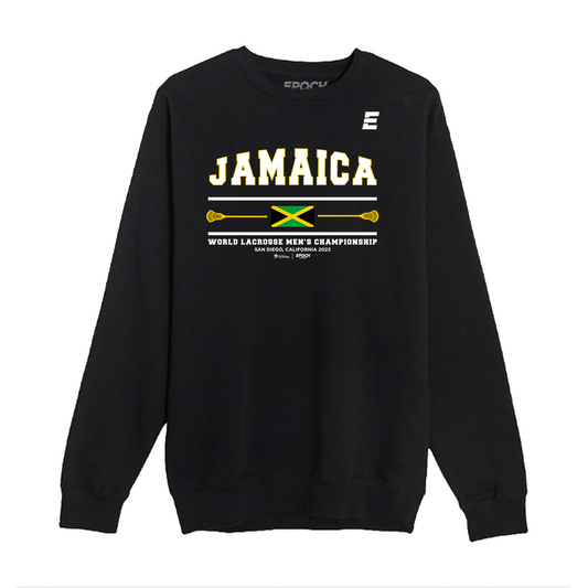 Jamaica Premium Unisex Crewneck Sweatshirt Black
