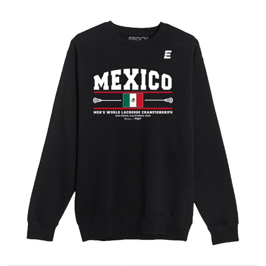 Mexico Premium Unisex Crewneck Sweatshirt Black