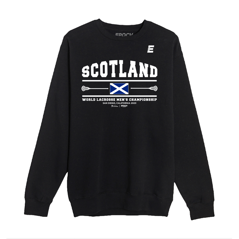 Scotland Premium Unisex Crewneck Sweatshirt Black