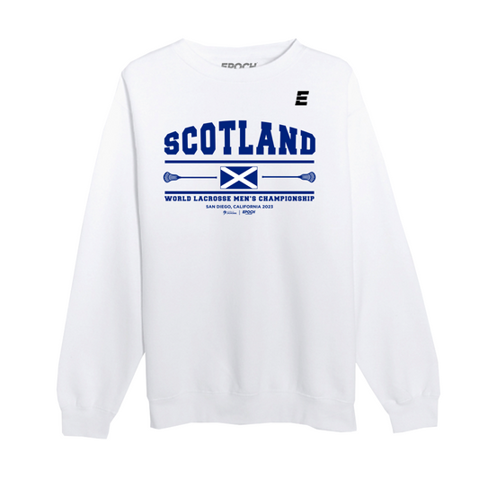 Scotland Premium Unisex Crewneck Sweatshirt White