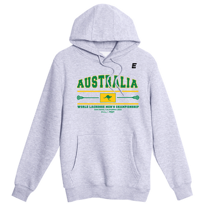 Australia Premium Unisex Hoodie Sweatshirt Athletic Grey