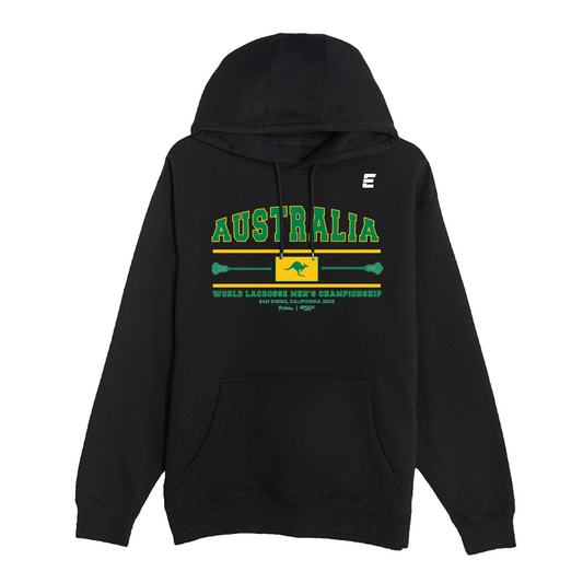 Australia Premium Unisex Hoodie Sweatshirt Black