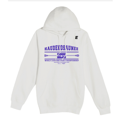 Haudenosaunee Premium Unisex Hoodie Sweatshirt White