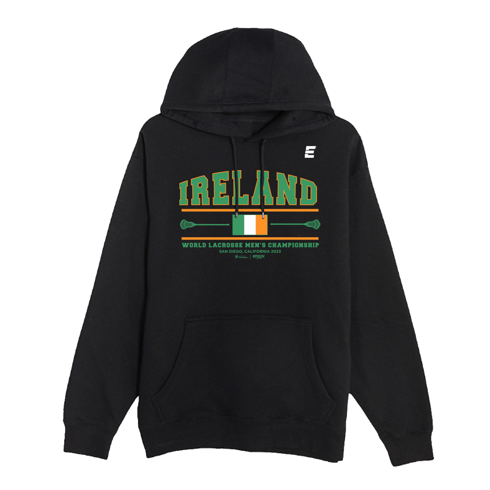 Ireland Premium Unisex Hoodie Sweatshirt Black