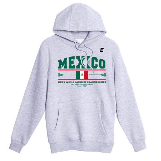 Mexico Premium Unisex Hoodie Sweatshirt Athletic Grey