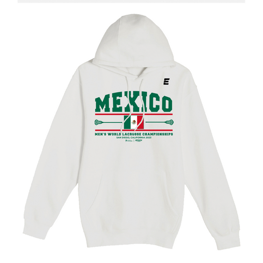 Mexico Premium Unisex Hoodie Sweatshirt White