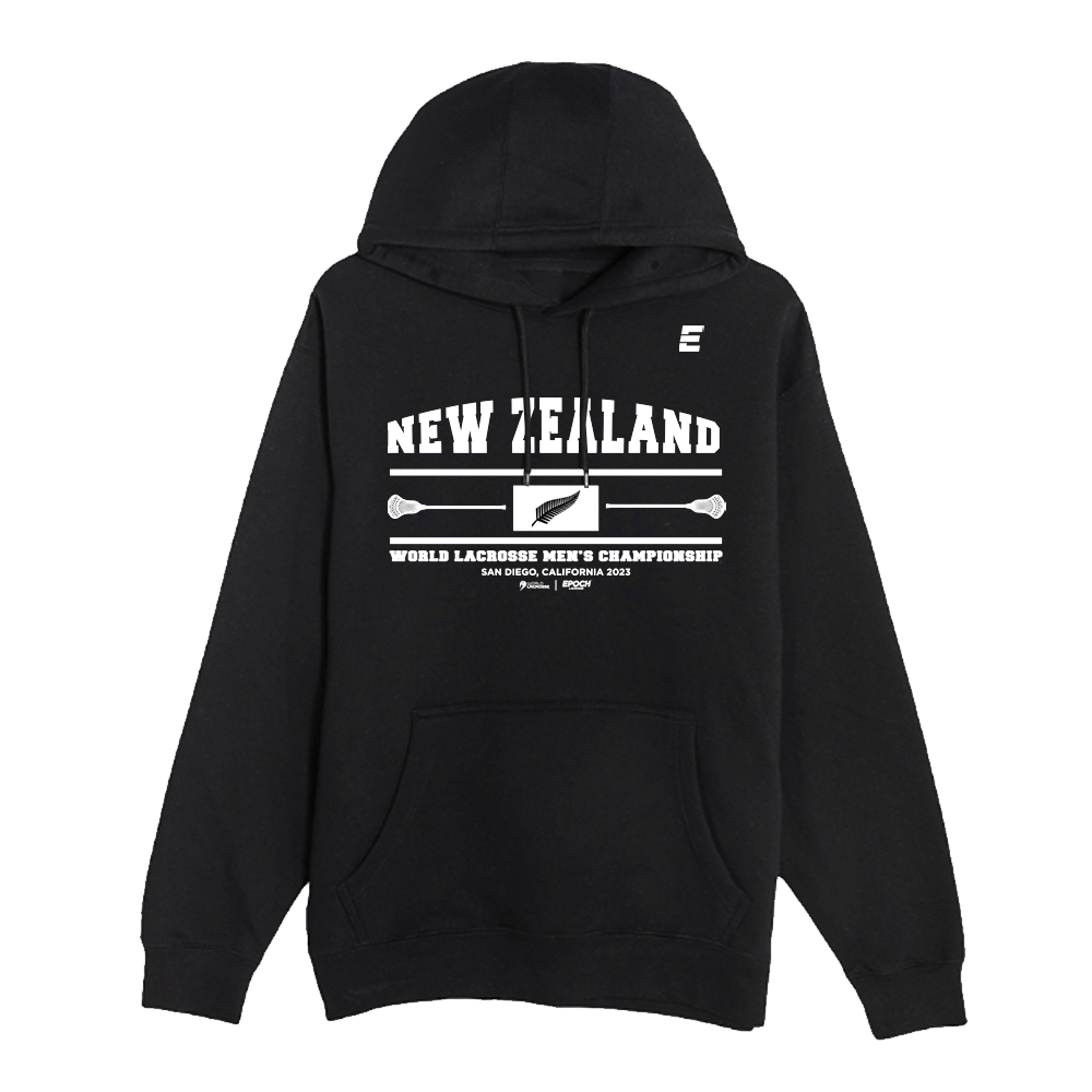 New Zealand Premium Unisex Hoodie Sweatshirt Black