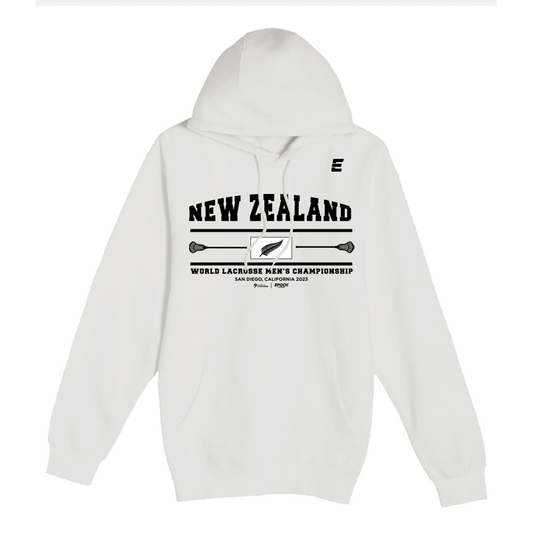 New Zealand Premium Unisex Hoodie Sweatshirt White