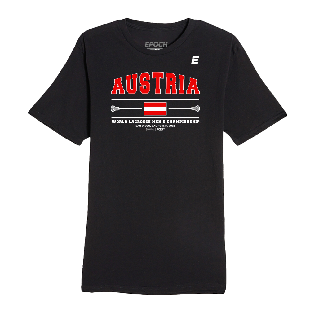 Austria Premium Unisex Short Sleeve Tee Black