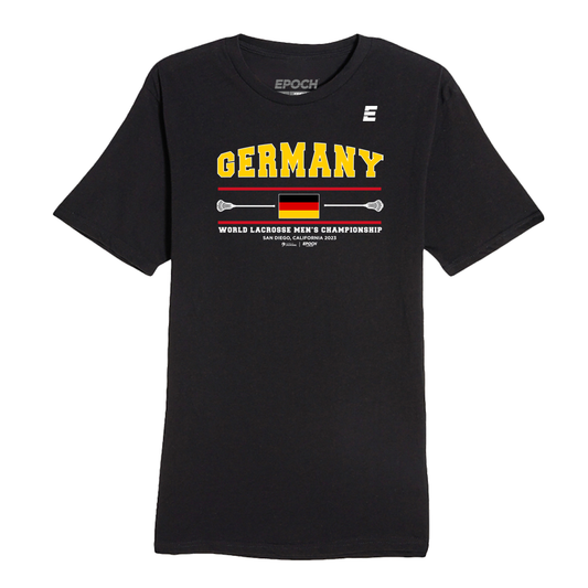 Germany Premium Unisex Short Sleeve Tee Black