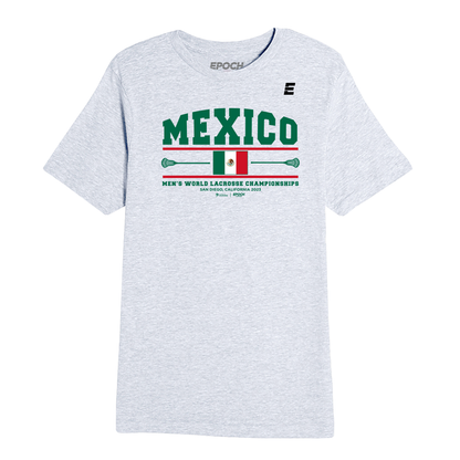 Mexico Premium Unisex Short Sleeve Tee Athletic Grey