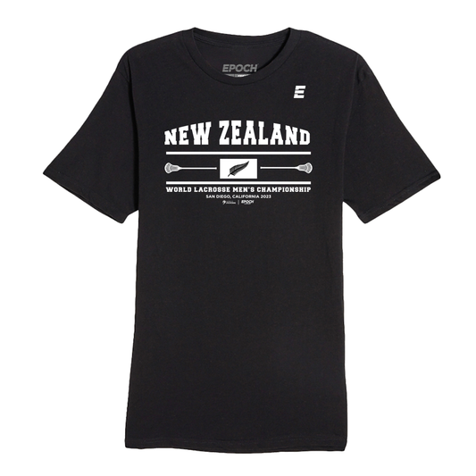 New Zealand Premium Unisex Short Sleeve Tee Black