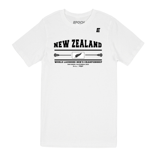 New Zealand Premium Unisex Short Sleeve Tee White