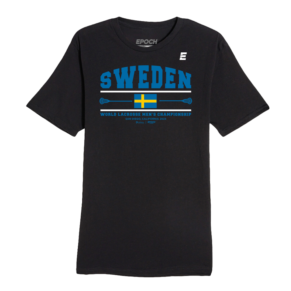 Sweden Premium Unisex Short Sleeve Tee Black
