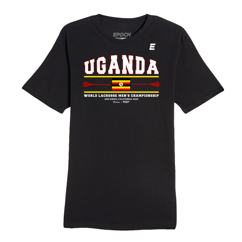 Uganda Premium Unisex Short Sleeve Tee Black