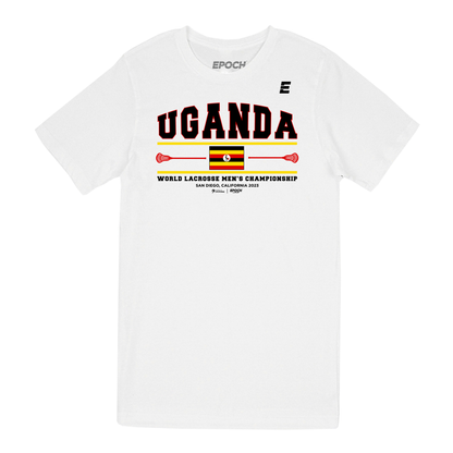 Uganda Premium Unisex Short Sleeve Tee White